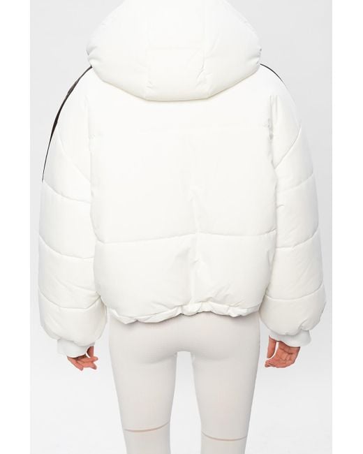 Fendi Reversible Down Jacket in White | Lyst