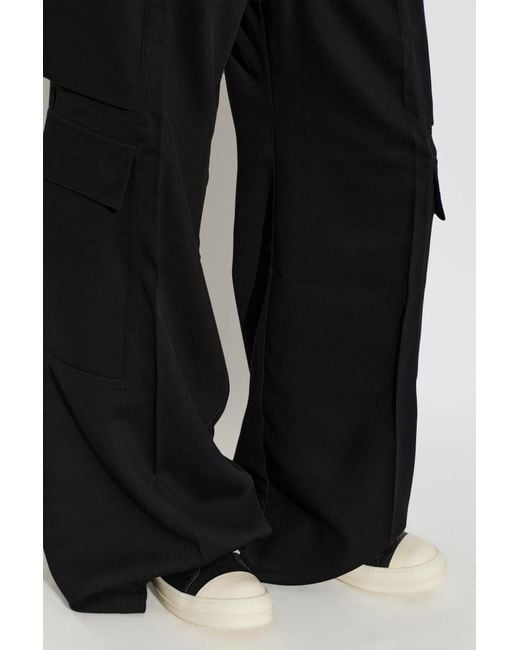 Rick Owens Black 'Sneaks' Sports Shoes