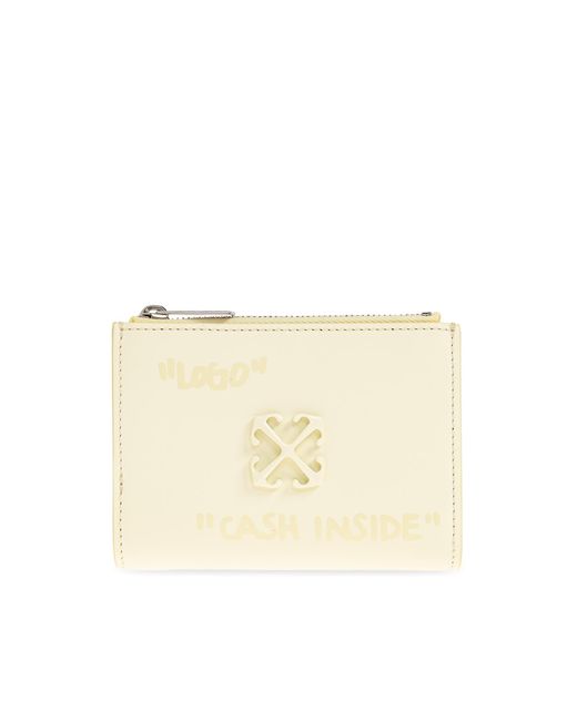 Off-White c/o Virgil Abloh Natural Leather Wallet