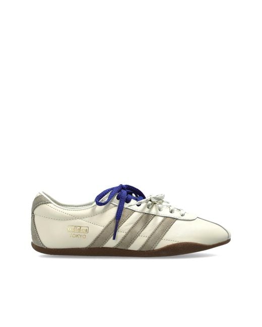 Adidas Originals White 'Tokyo' Sports Shoes