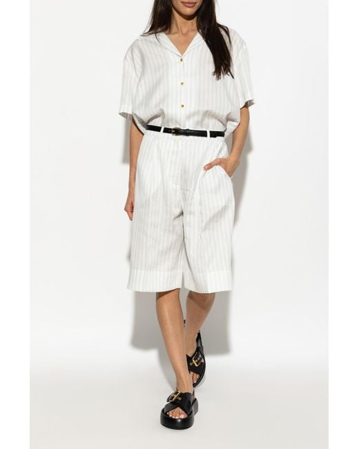 Munthe White "Uama" Shorts
