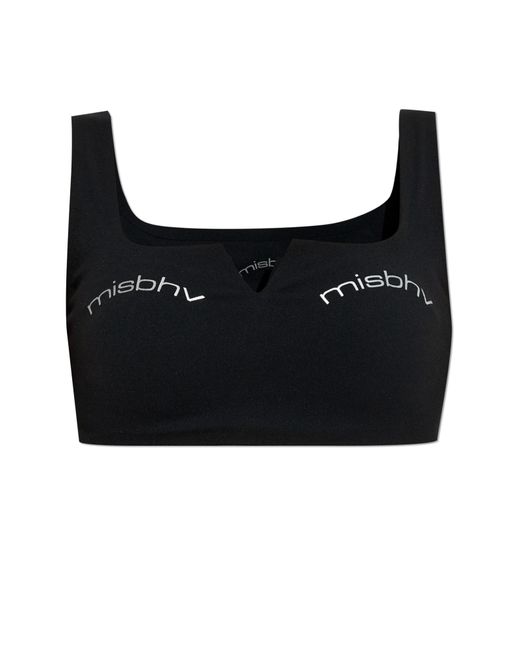 M I S B H V Black Top With Logo