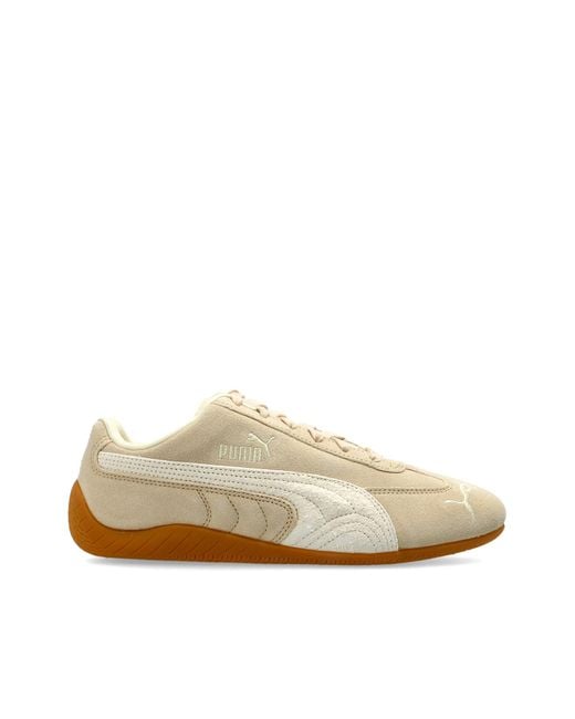 PUMA White "Speedcat Elevated Wns" Sports Shoes