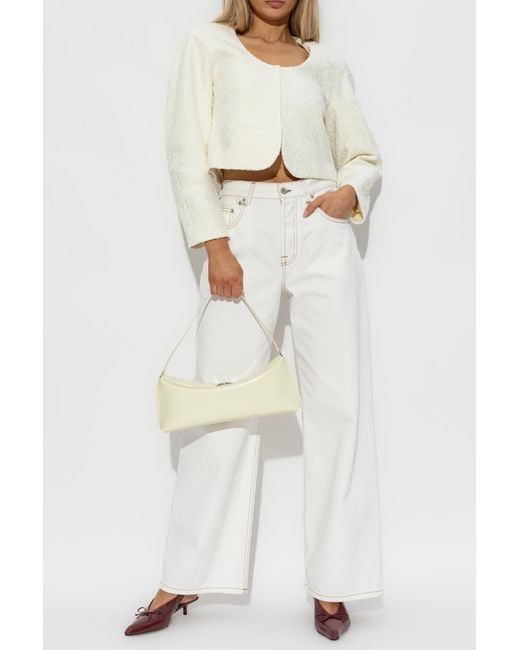 Jacquemus Natural Patterned Blazer