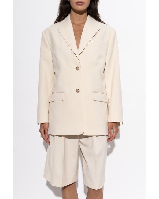 By Malene Birger Natural Blazer 'Adele'