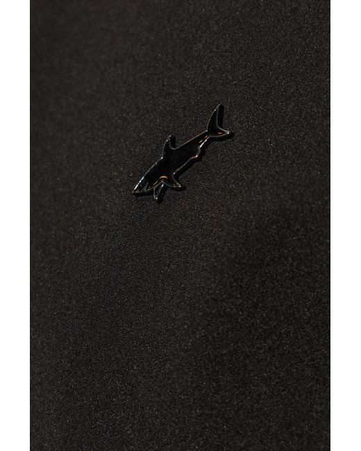 Paul & Shark Black Jacket With Logo for men