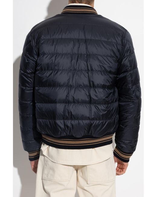 Moncler Blue Reversible Down Jacket for men