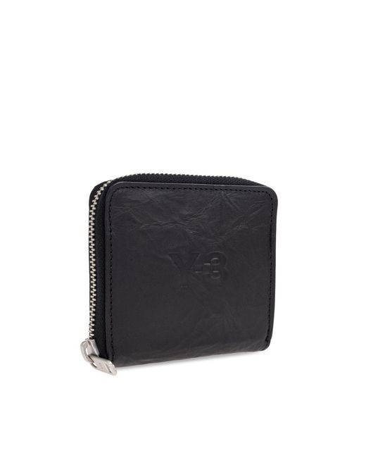 Y-3 Black Leather Wallet