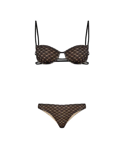 Missoni Black Two-Piece Swimsuit