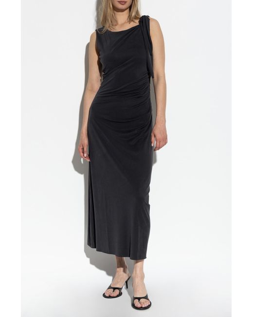 Samsøe & Samsøe Black Midi Dresses