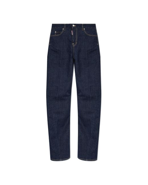 DSquared² Blue 'D2 Twisted' Jeans