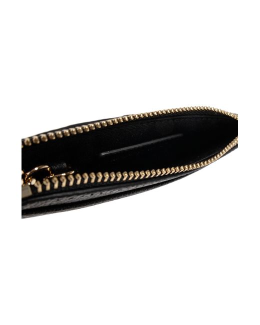MICHAEL Michael Kors Black Jet Set Card Case