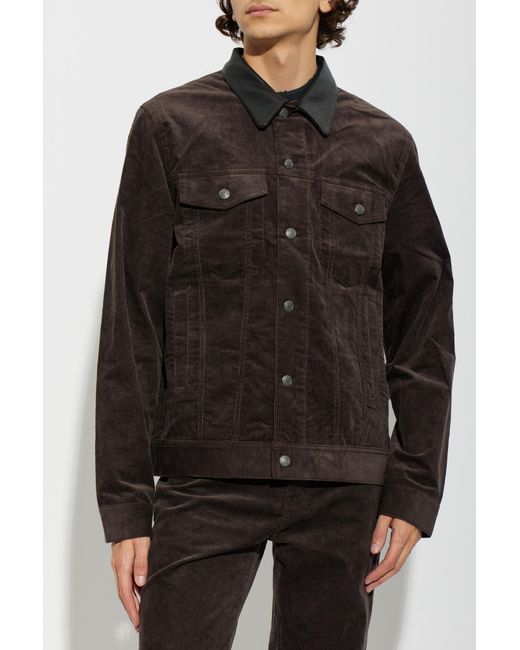 Zadig & Voltaire Black 'Bases' Jacket for men