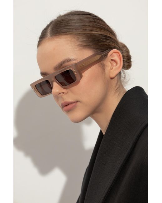 Balmain Pink Sunglasses B-Army Iii