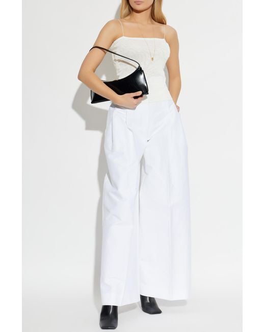 Jacquemus White Strappy Top
