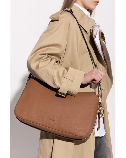 MICHAEL Michael Kors Brown Shoulder Bag "Nolita"