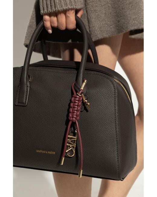 MICHAEL Michael Kors Red Keychain With Logo