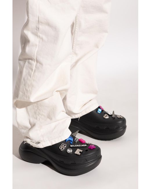 Balenciaga Black Clogs