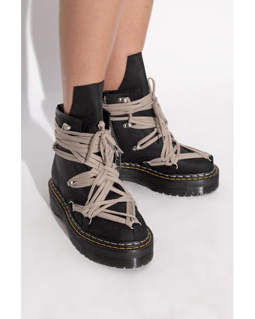 Rick Owens Black Drkshdw X Dr Martens Sea