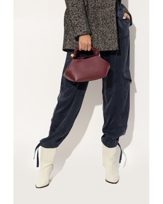 Ganni Purple 'Bou' Shoulder Bag