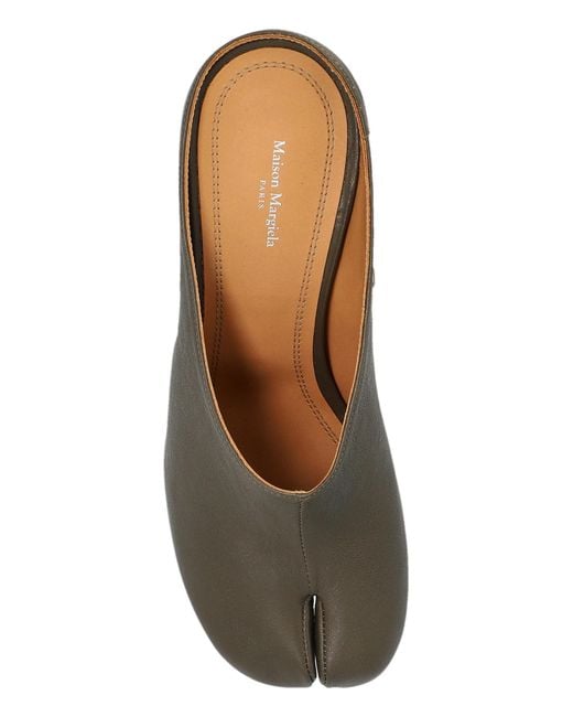 Maison Margiela Green Heeled Mules