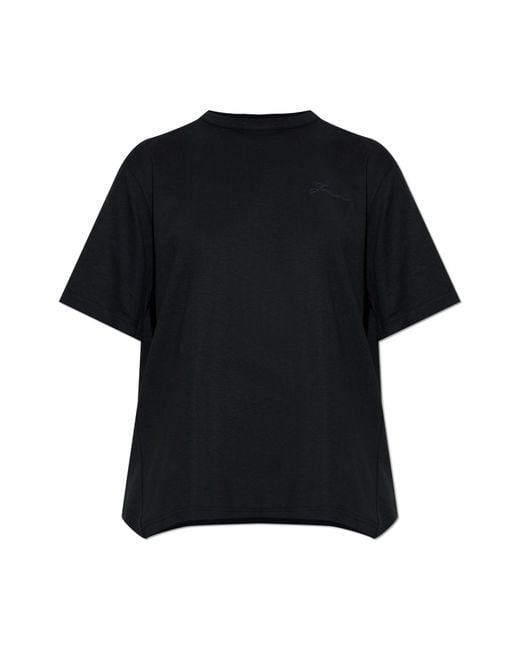Jacquemus Black Loose-Fit Top