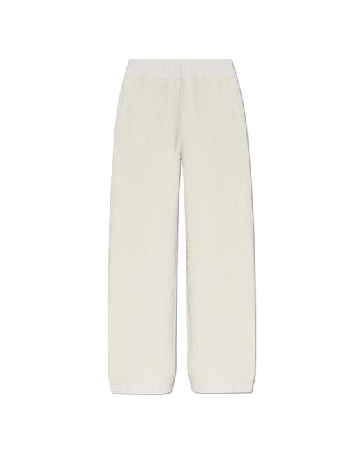 LACOSTE RUNWAY White Pants With Pockets
