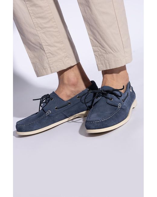 Manebí Blue Suede Shoes, for men