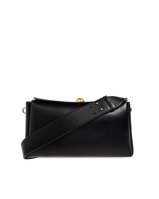 AMI Black Shoulder Bag