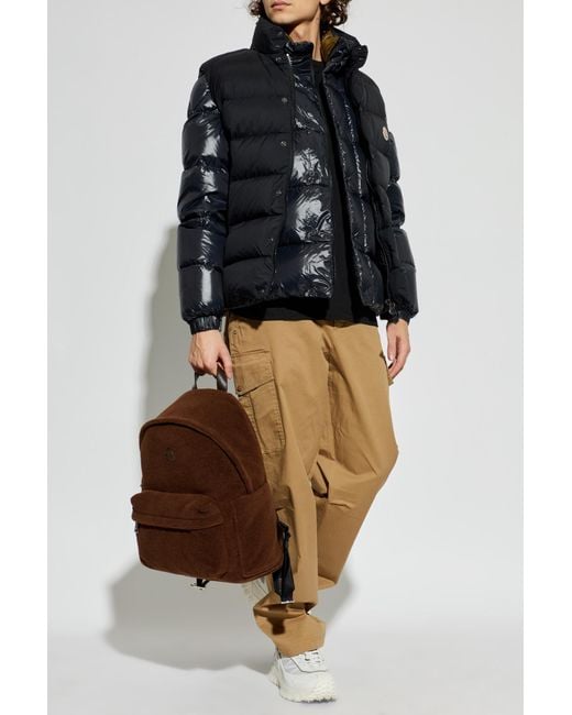 Moncler Black Quilted Vest 'Tibb' for men