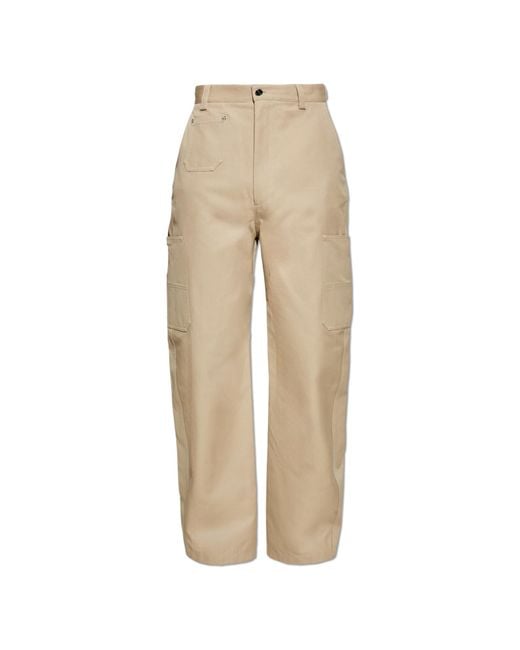 Givenchy White Cargo Trousers for men