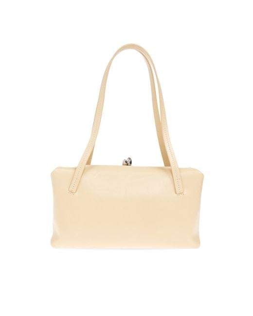 Jil Sander Natural Handbag Goji Small
