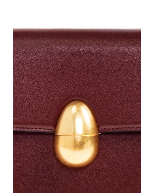 Neous Red Shoulder Bag "Phoenix Baguette"