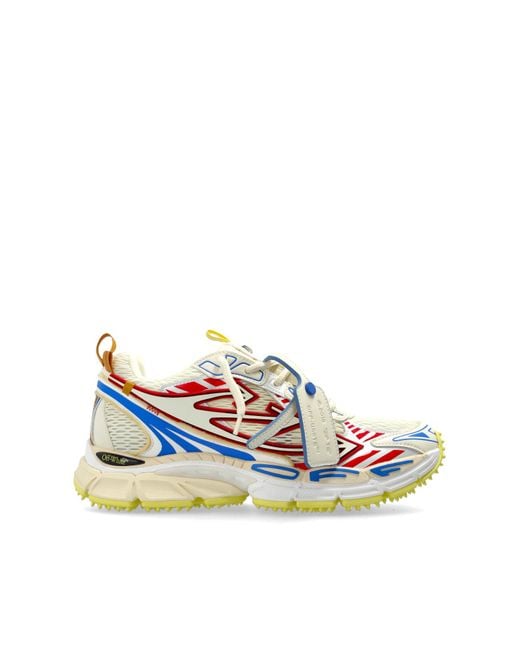 Off-White c/o Virgil Abloh Blue 'Ow Be Right Back Mesh' Sports Shoes