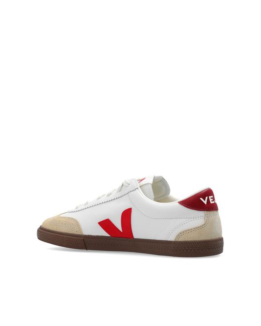 Veja Blue ‘Volley O.T. Leather’ Sports Shoes