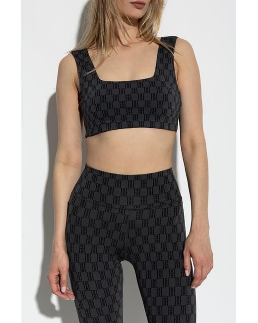 By Malene Birger Black Short Top "Braga"