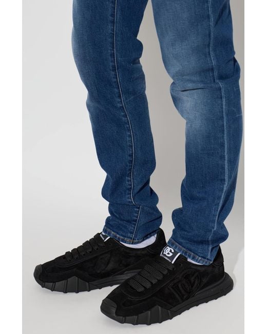 Dolce & Gabbana Black 'Dg Athletic' Sports Shoes for men