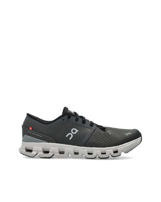 On Shoes Black Sports Shoes "Cloud X4" for men