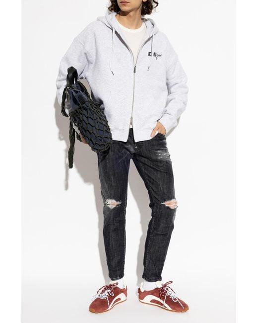 DSquared² Black 'Skater' Jeans for men