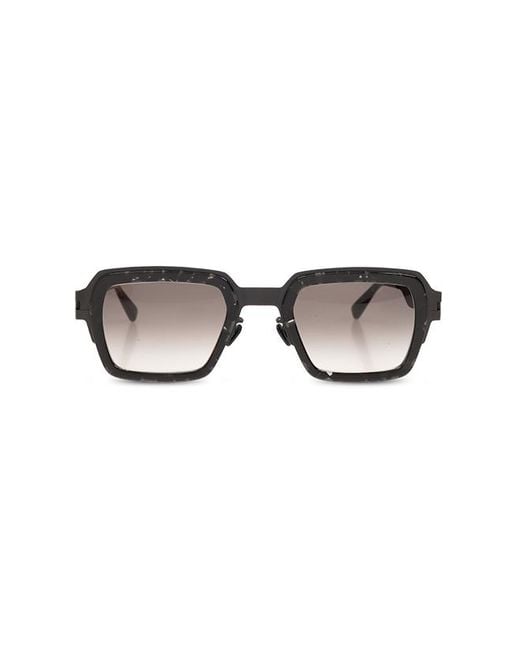 Mykita White ‘Lennon’ Sunglasses
