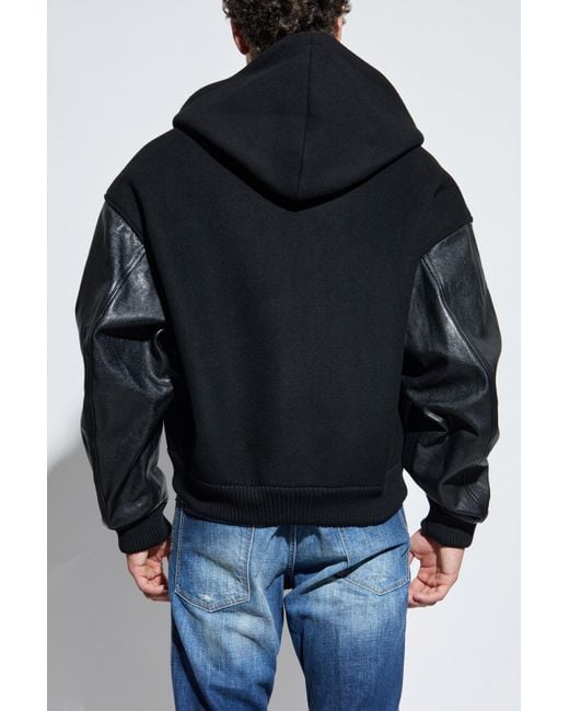 DSquared² Blue Wool Jacket for men