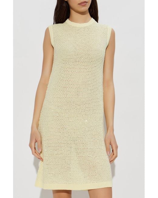 fabiana filippi sequin embellished knitted dress Wool and cotton jacket with sequins, vanilla for Women
