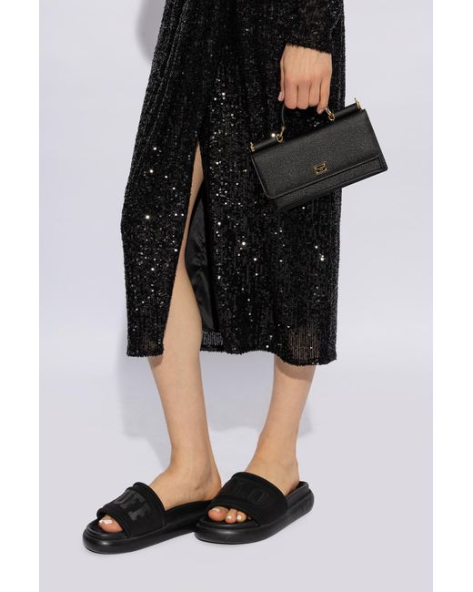 Dolce & Gabbana Black Phone Bag