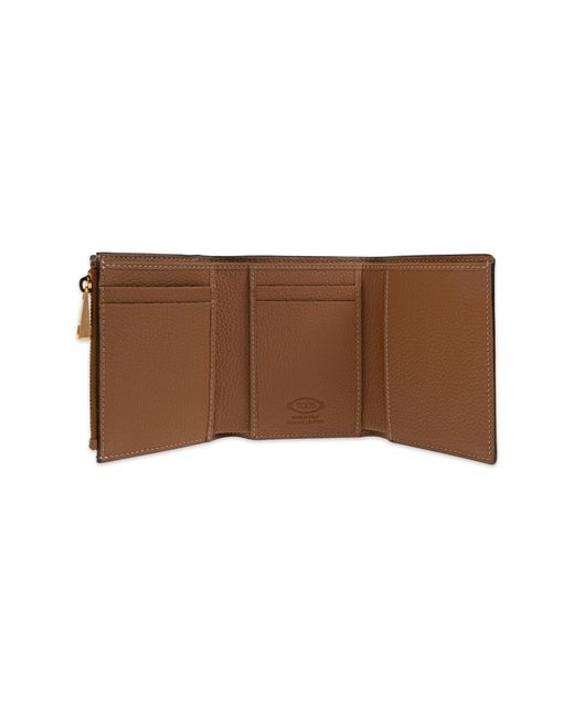 Tod's Brown Leather Wallet