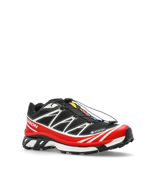 Salomon Red Sports Shoes "Xt-6 Gtx" for men