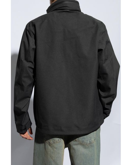 Norse Projects Black Jacket With Gore-Tex Membrane for men