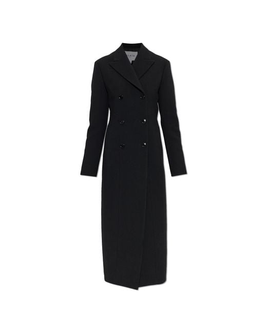 Alaïa Black Wool Coat