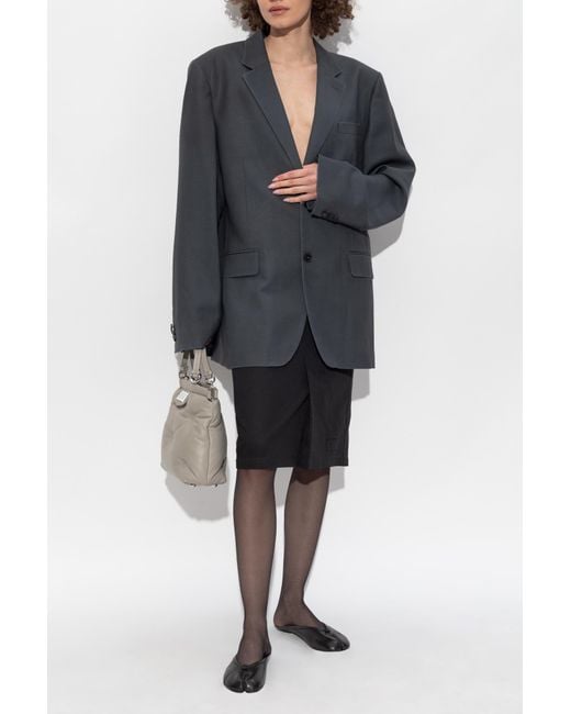Maison Margiela Black Wool Blazer