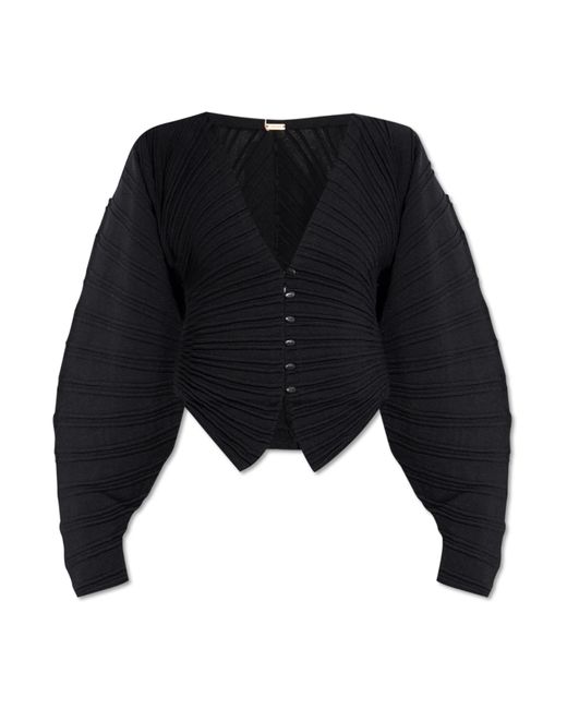 Cult Gaia Black Cardigan Blair, '