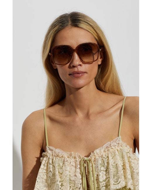 Chloé Natural Sunglasses